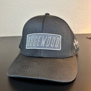 Edgewood Tahoe Black Golf Hat - SnapBack